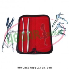 Hegar dilator Set of 2pcs 5-6, 9-10 mathieu anal speculum, grave 3pcs