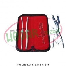 Hegar dilator Set of 2pcs 5-6, 9-10 mathieu anal speculum