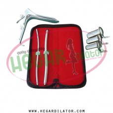 Hegar dilator Set of 2pcs 5-6, 9-10 grave medium, collin 3pcs