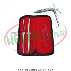 Hegar dilator Set of 2pcs 5-6, 9-10 grave small