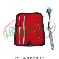 Hegar dilator Set of 2pcs 5-6, 9-10 wartenberg pinwheel