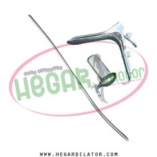 Hegar uterine dilator 3-4, collin speculum large, grave speculum small