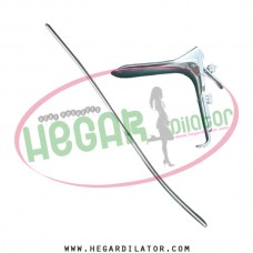 Hegar uterine dilator 3-4, grave speculum large
