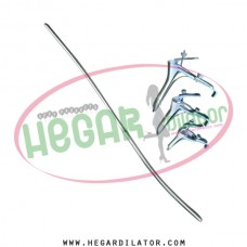 Hegar uterine dilator 3-4, grave  speculum 3pcs,