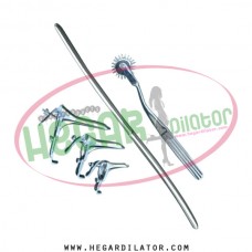 hegar uterine dilator 5-6 pinwheel, grave 3pcs