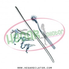 hegar uterine dilator 5-6 pinwheel, grave 3pcs