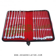 Bougie urethral dilator set 18 pieces