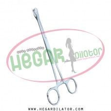 Foerster sponge holding forceps straight slotted