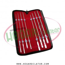 Dittel urethral sounds set of 8 pieces